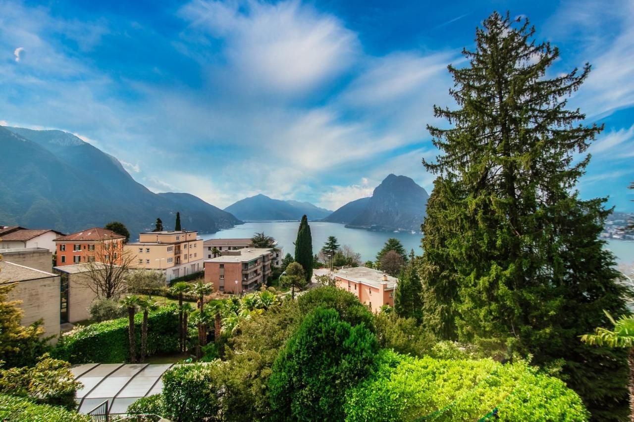 Goccia Di Lago Lake View Lugano Exterior foto